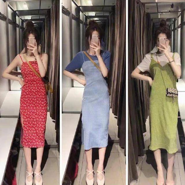 身材 吊带裙怎么穿更显优雅？学学博主这样穿，俏皮还带点女人味