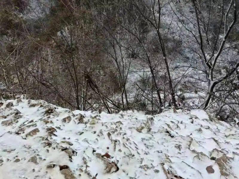 南漳李庙也下雪了南漳的板桥变成银装素裹的冰雪世界一觉醒来昨晚保康