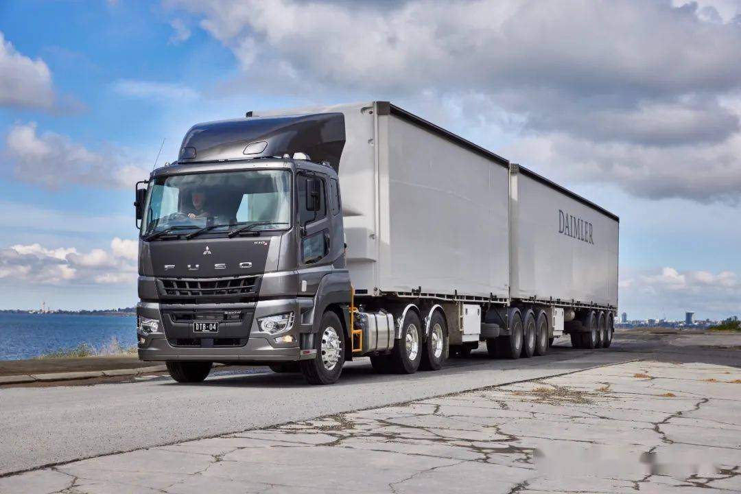 三菱fuso在澳大利亚推出shogun510卡车可拖bdouble双挂车最大63吨