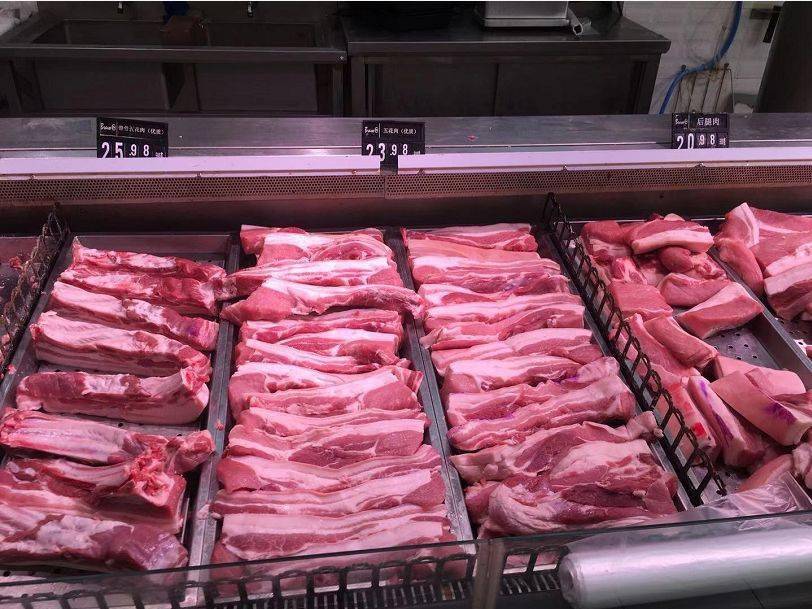 冬季卖大肉超市猪肉陈列标准建议收藏