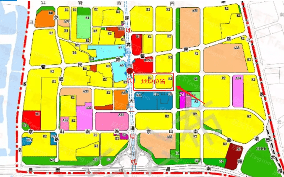 不过随着该地块的出让,标志着青云谱区正式拉开迎宾北大道以东江铃老