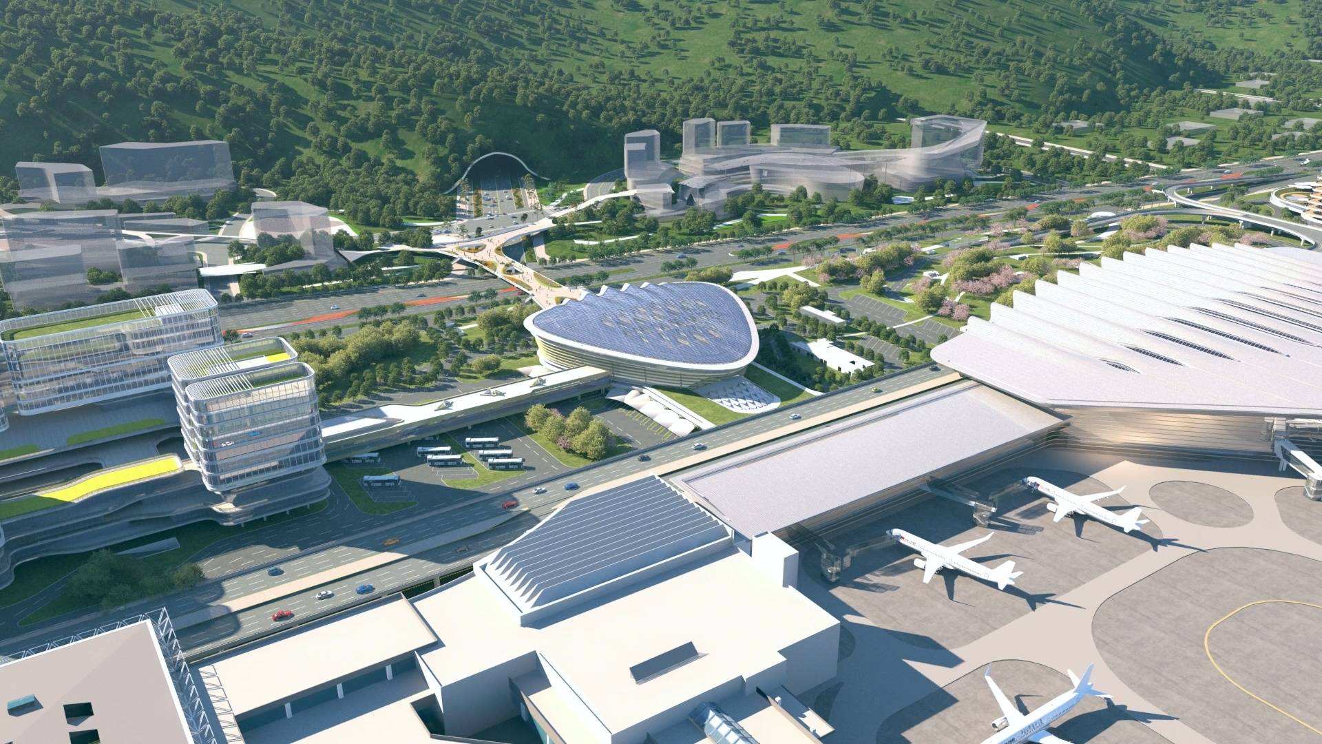 珠海机场交通枢纽开建,"一站式"接驳城轨
