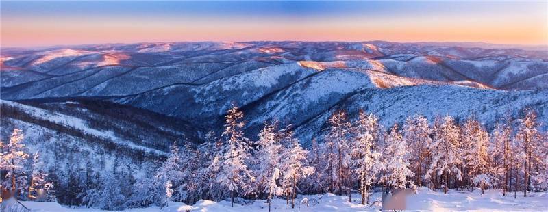 黑龙江雪景"山舞银蛇(央广网发 黑龙江省文化和旅游厅供图)