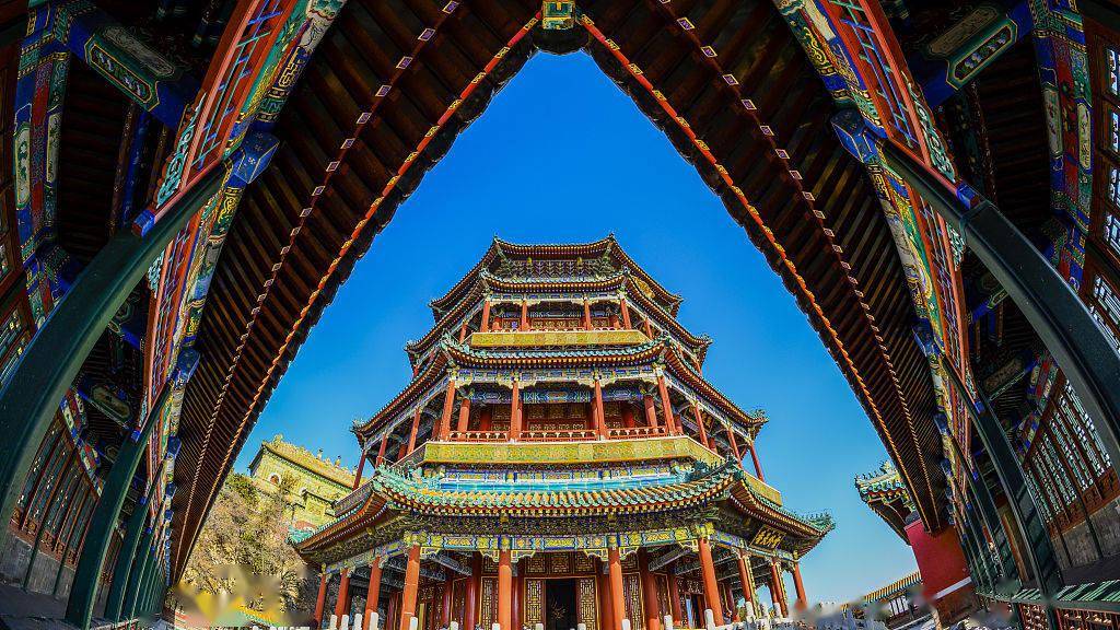 世界完全对称日感受中国建筑对称之美