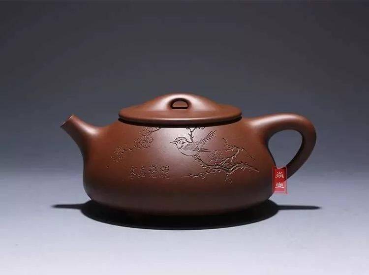 顾景舟制 江寒汀画 吴湖帆石瓢壶▼2015年东正春季艺术品拍卖会成交价