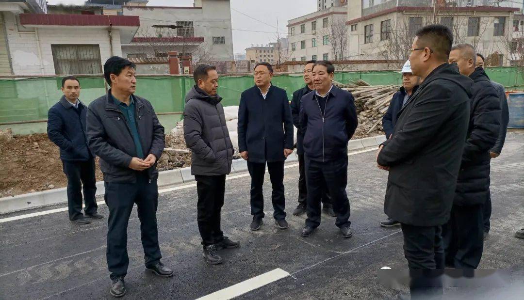 王文全王新宏等一行调研城市建设工作