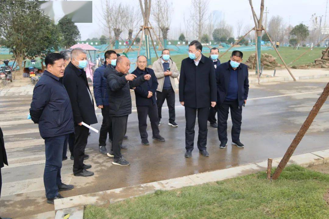 淮阳区长王献超带队调研城区建设发展工作_办事_景观_服务