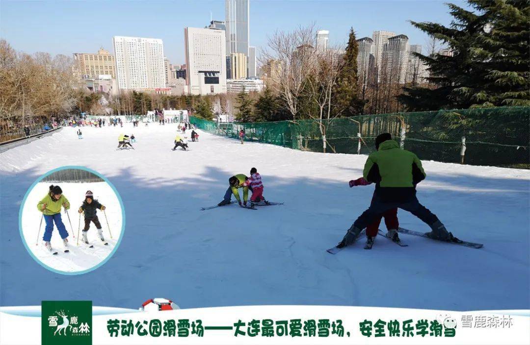 雪鹿森林~劳动公园冰雪王国全新升级_雪地_滑雪场_游戏