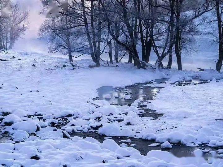 小兴安岭地区一年有六个月都是冬天,冰天雪地是这里最美丽的特征,多