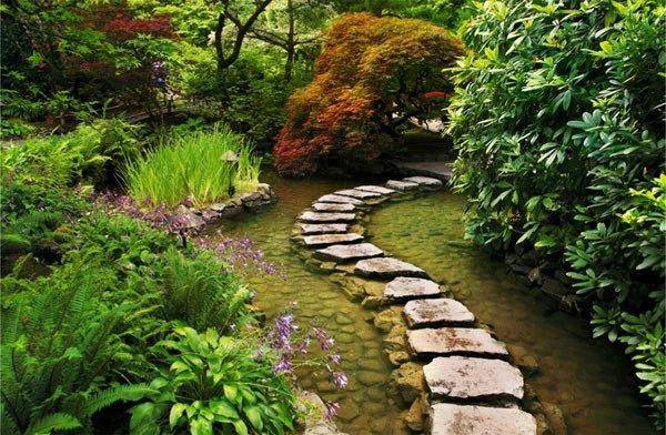 曲径通幽 35个庭院小路设计 庭院景观 花园别墅径路_参考_灵感_时候
