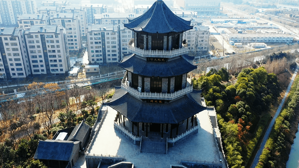 龙光阁里探寻"龙脉之地"_淮安_文化名城_魁星