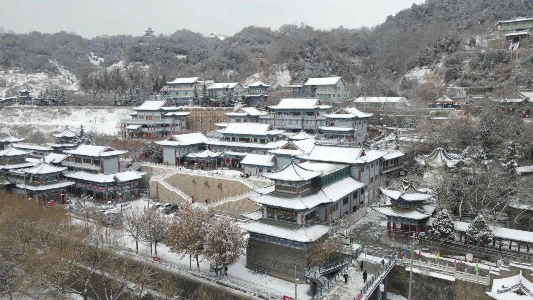 雪景快跟着小编一起看看美图变得温情又柔软整个兰州在银装素裹下