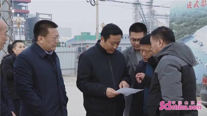 胡泰然 通讯员 王海磊 2月8日,成武县委书记黄福常调度全县重点工业