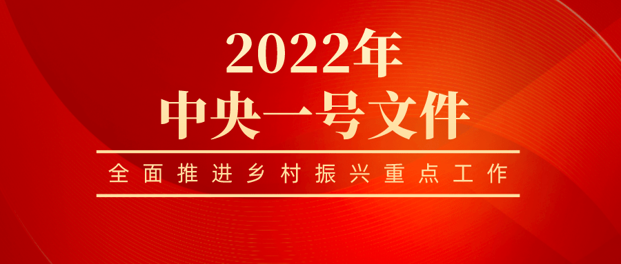 国务院关于做好2022年全面推进乡村振兴重点工作的意见(2022年1月4日)