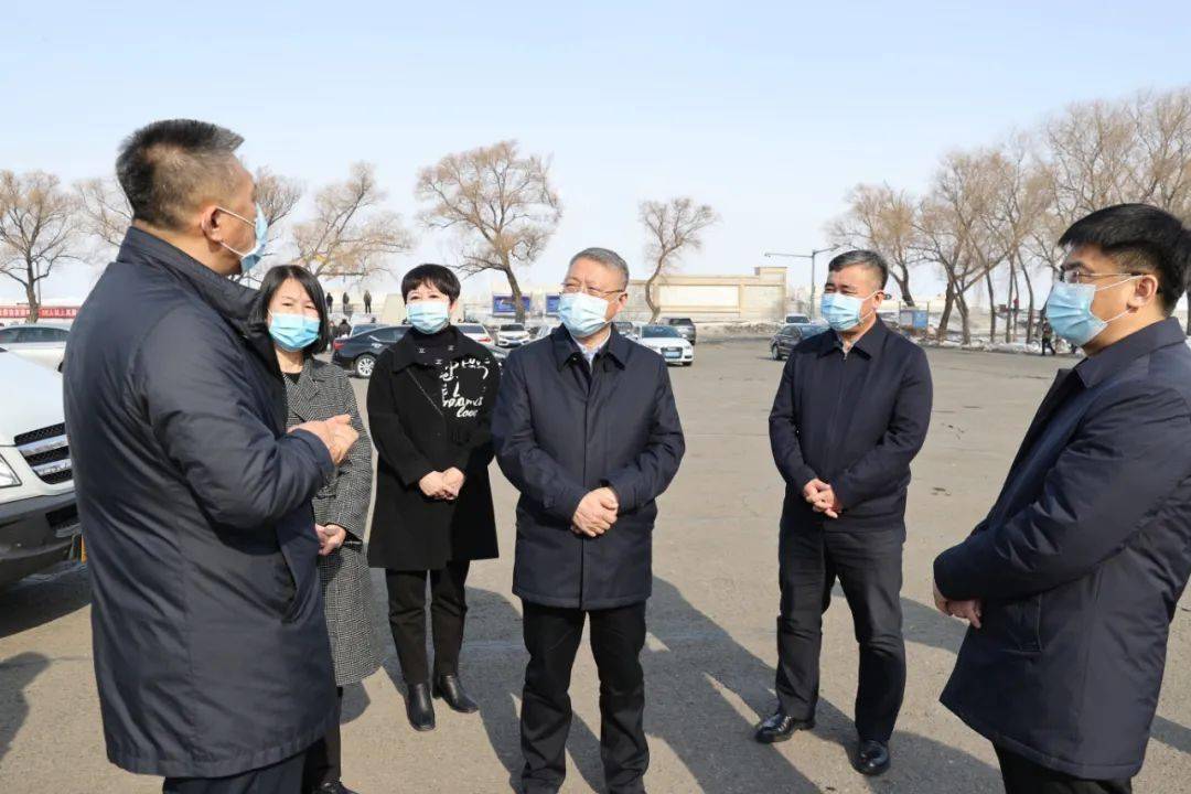 3月9日,佳木斯市政协副主席,富锦市委书记,富锦市应对新型冠状病毒