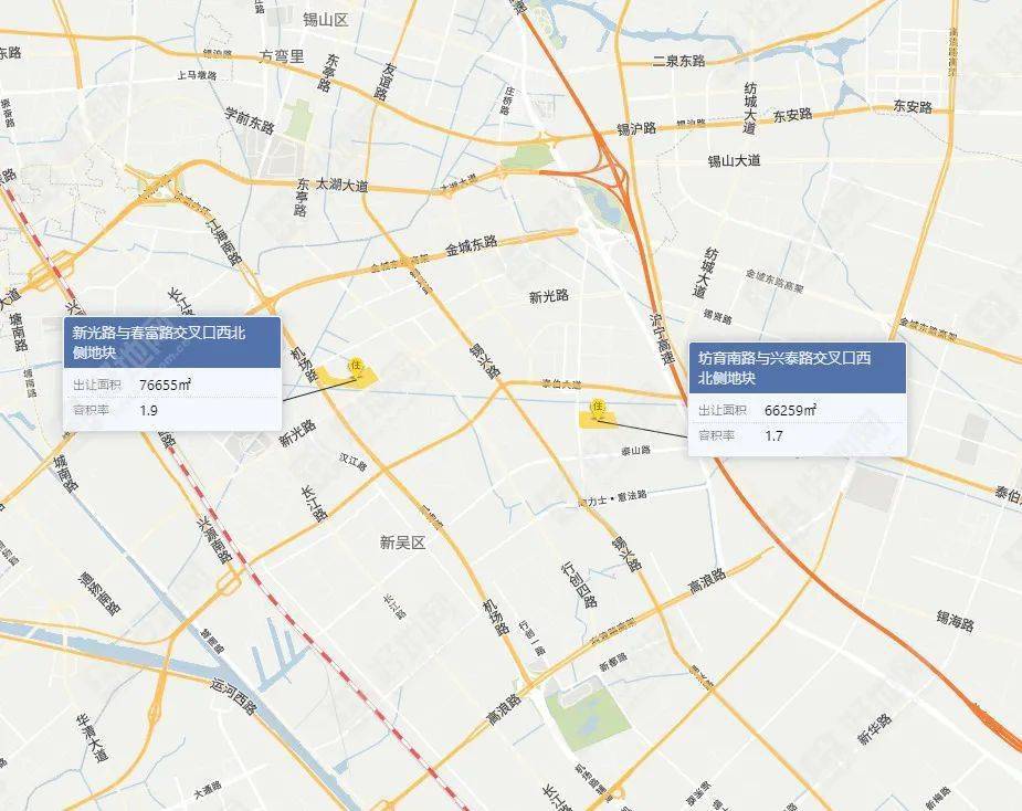 双地铁加持无锡江溪板块今年拟推2宗优质地块