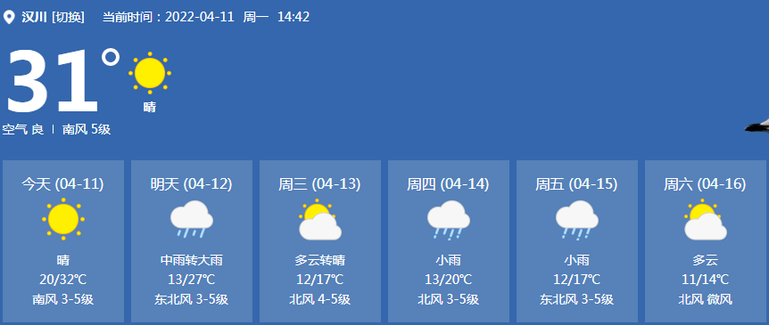 降雨又降温,汉川接下来的天气……_大风_气温_降水