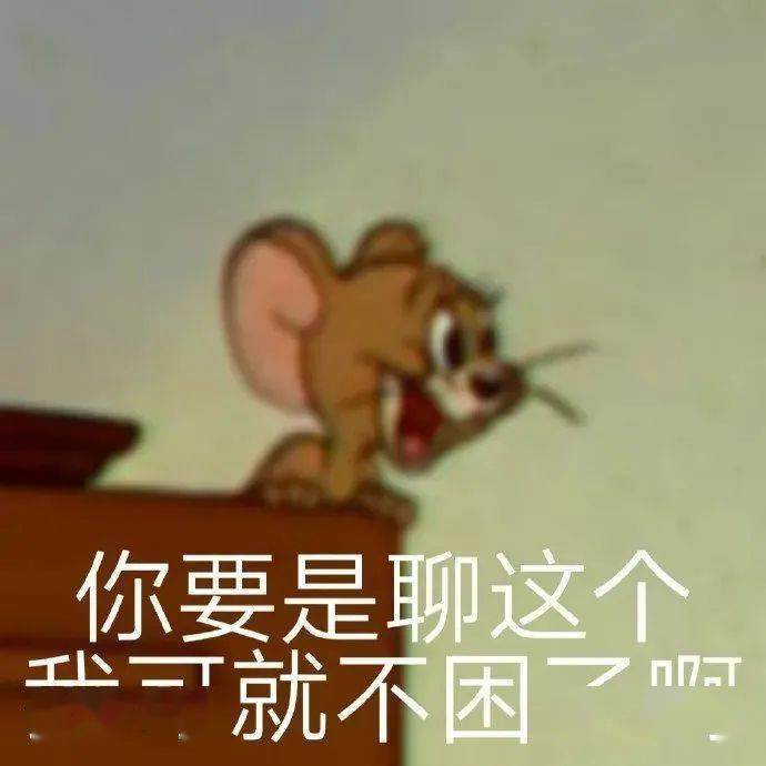 你要是聊这个我可就不困了啊