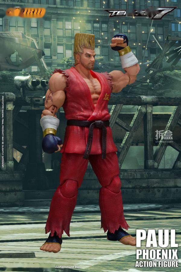 stormtoys铁拳7paulphoenix保罗菲尼克斯6寸可动人偶