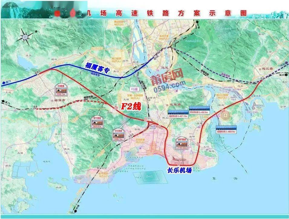 高铁和福厦铁路的接轨条件:引入在建福厦客专福清西站(不经过福清市区