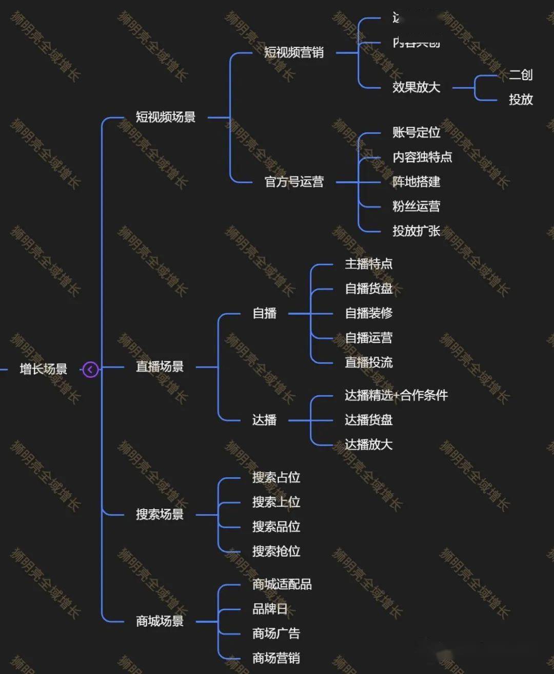 完整导图《抖音电商升级解读及品牌内容增长布局,请加狮明亮小助理