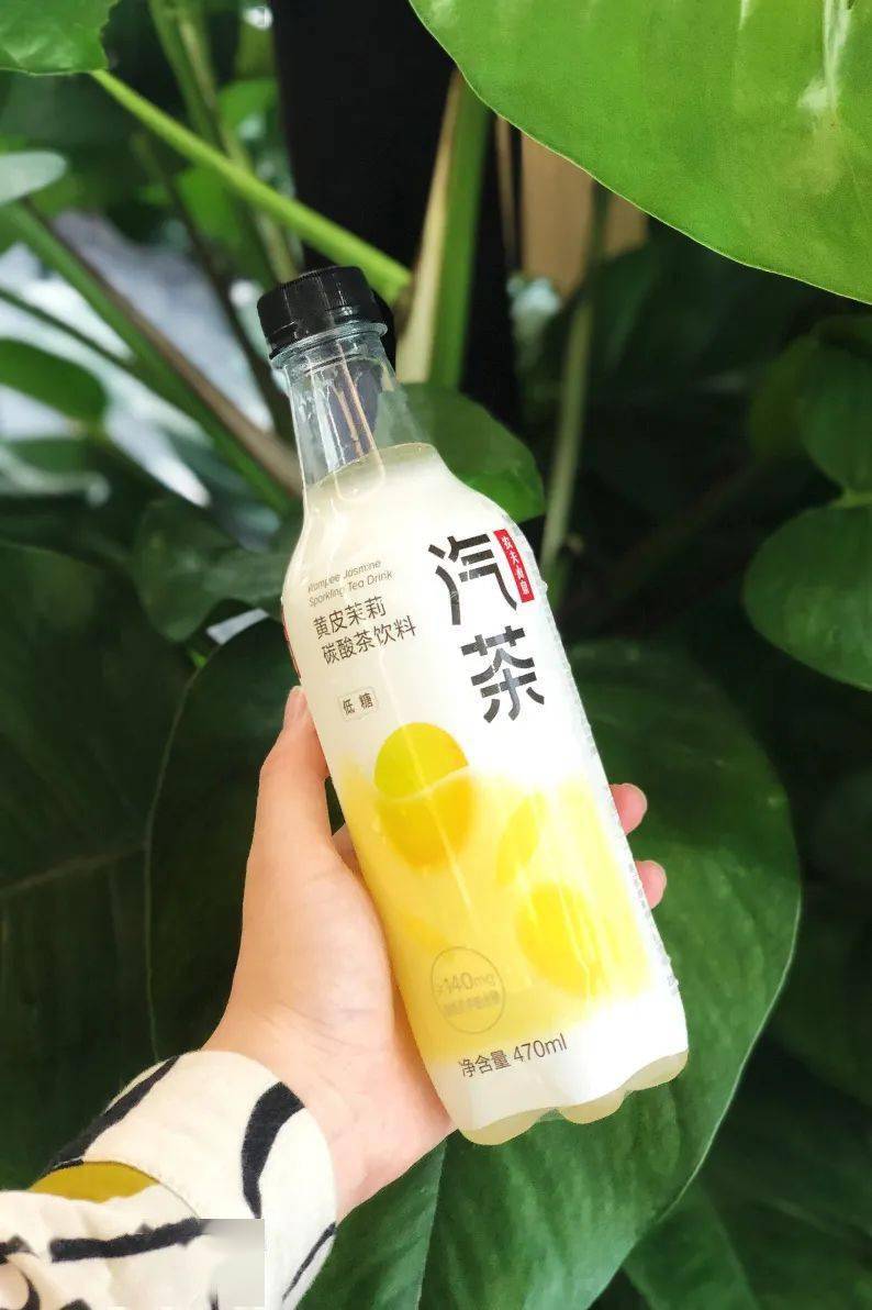 6元/500ml汽茶·百香乌龙,黄皮茉莉碳酸茶饮料(农夫山泉)但可以尝试