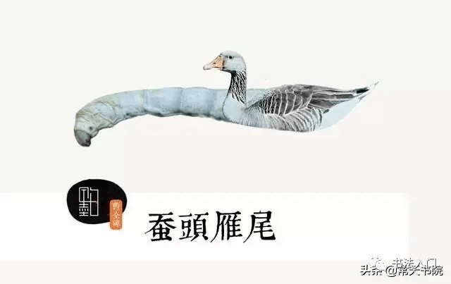 ▼蚕头雁尾- 演示动图▼竖- 细节图示▼竖- 演示动图▼横- 细节图示▼