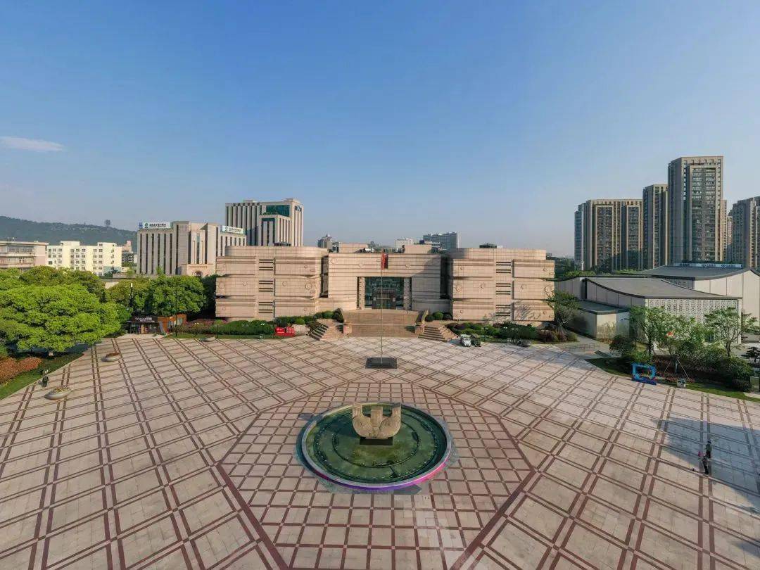 中国江南水乡文化博物馆位于临平区人民广场,总建筑面积约2.