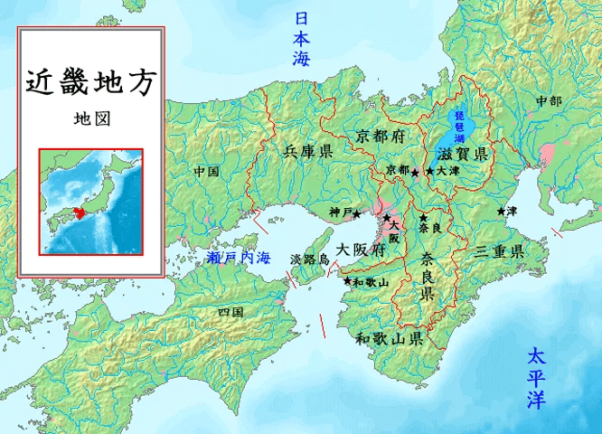 以京都,大阪为首的关西地区而德川家康的大本营江户,也在德川幕府