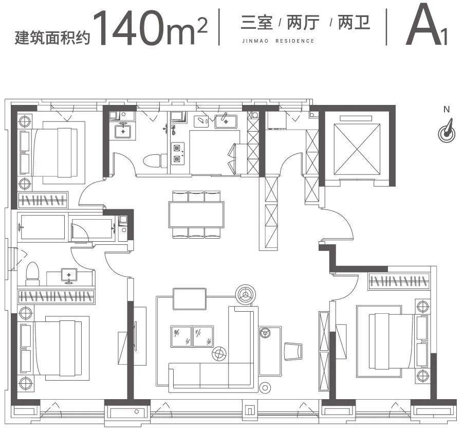 上东金茂悦最新消息(上东金茂悦户型)_生活_程林_空间