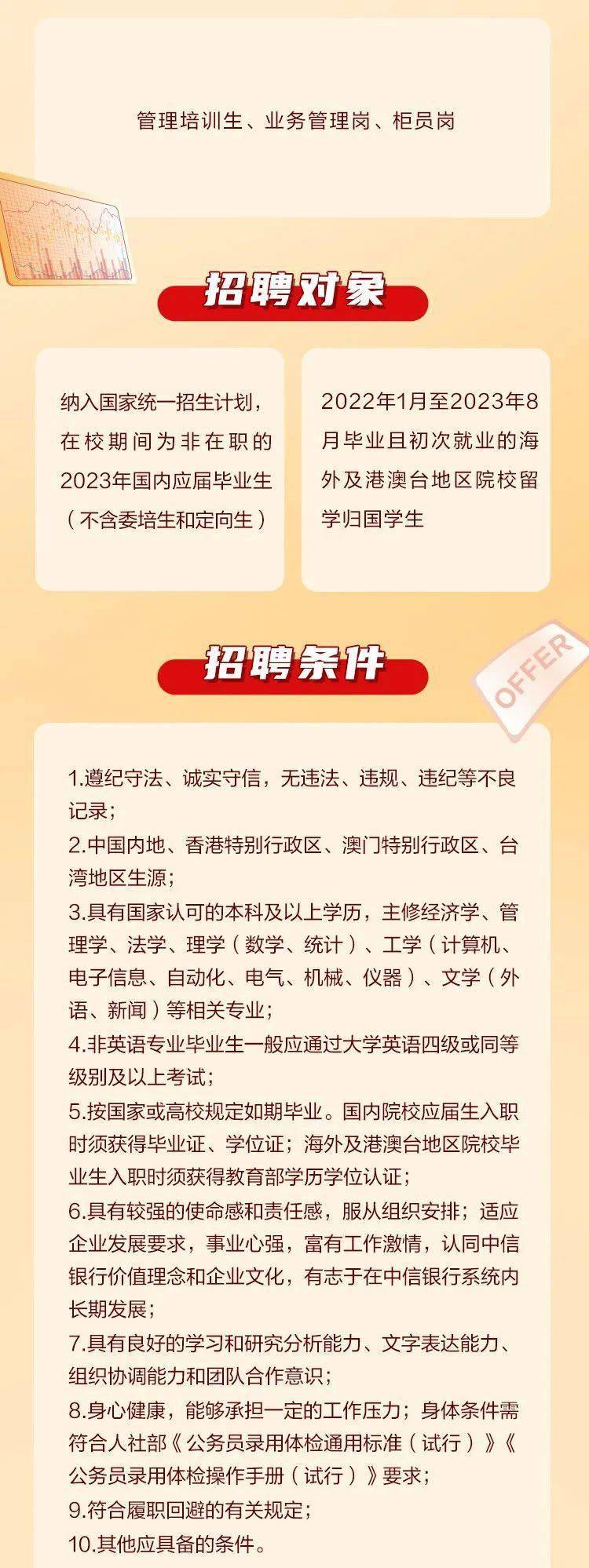 【2023校招】中信银行深圳分行2023年校园招聘启动