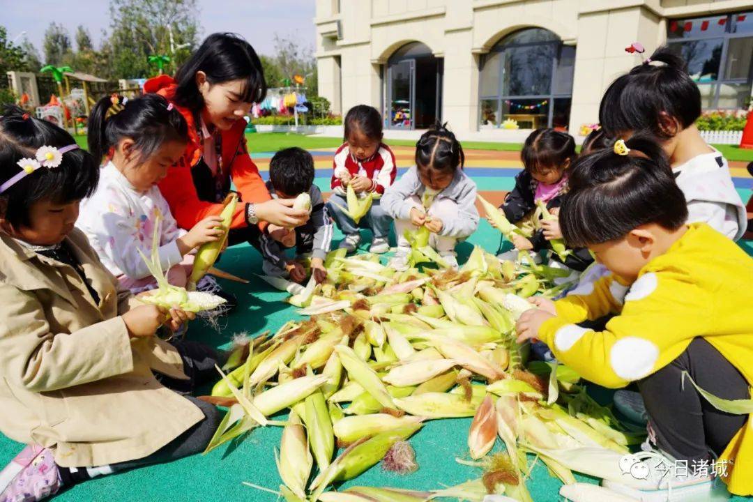 记者孔繁亮 陈娟娟 孙锦摄—实验幼儿园开展了系列秋季主题活动秋天