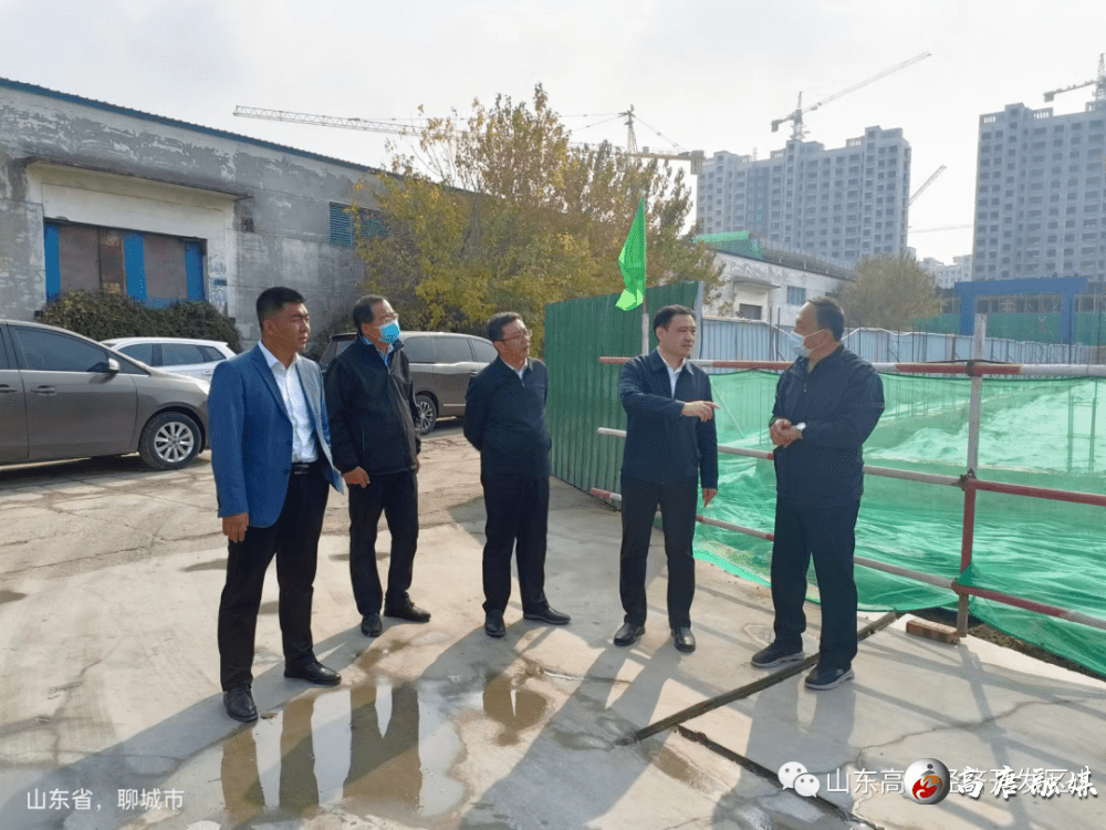 崔行飞到高唐开发区项目现场调研_工作_建设_发展