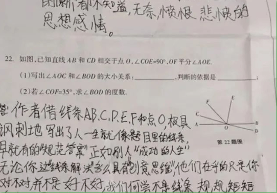 数学卷答成语文卷？很多孩子都有这个问题  初一作文 第2张