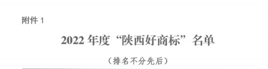 "鹏翔"荣获2022年"陕西好商标!_茶叶_企业_产品