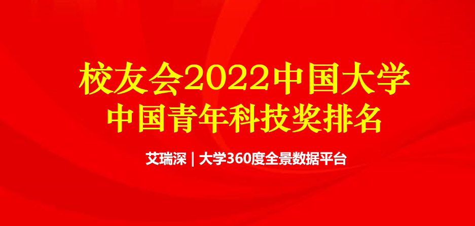 2022中国双非大学中国青年科技奖排名，海军工程大学高居第一