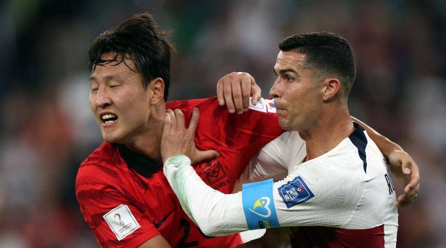 韩国2-1击败葡萄牙，晋级16强，C罗赛前有多恨韩国？