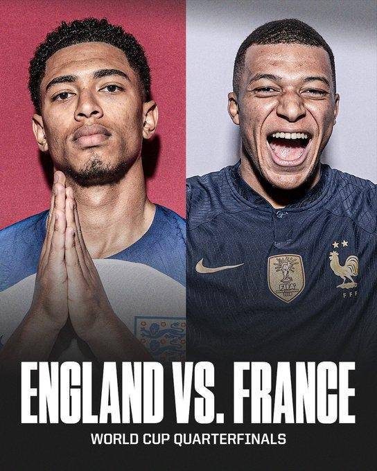 英格兰vs法国汗青战绩：本世纪7次交手，英格兰1胜2平4负