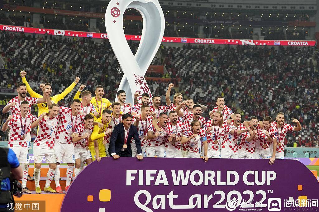 海看世界杯丨奥尔西奇世界波 克罗地亚2-1摩洛哥获季军
