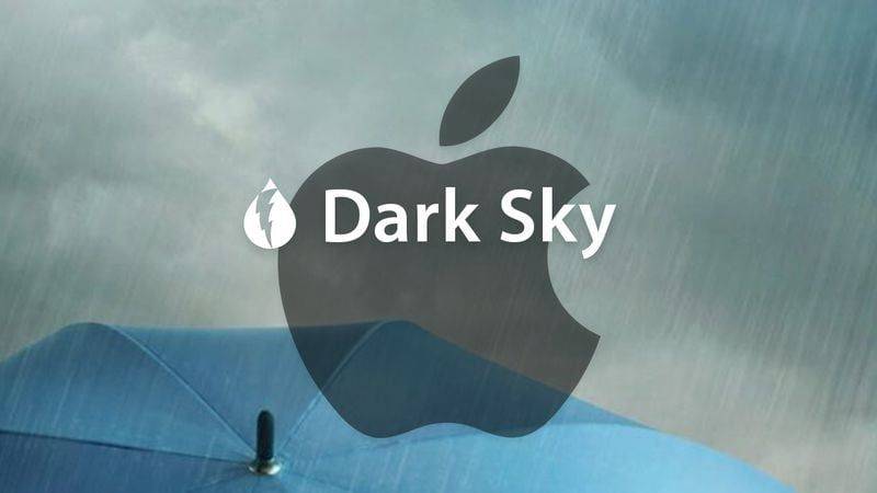 苹果公司正式关停天气应用“Dark Sky”