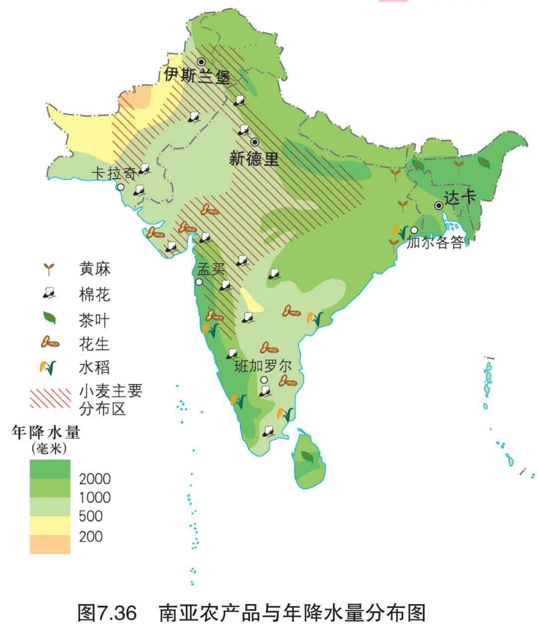 大气运动常识点最全梳理，空白＋彩色世界区域天文填图（可下载）