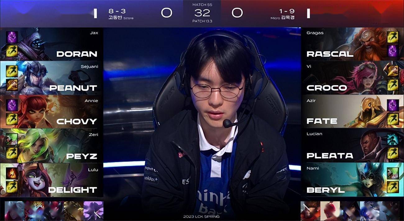 LOL-LCK：Chovy安妮闪现开团秒杀“卢娜”，GEN 2-0横扫DRX