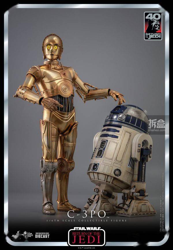 HOTTOYS 星球大战6 绝地归来 C-3PO 1/6合金可动听偶