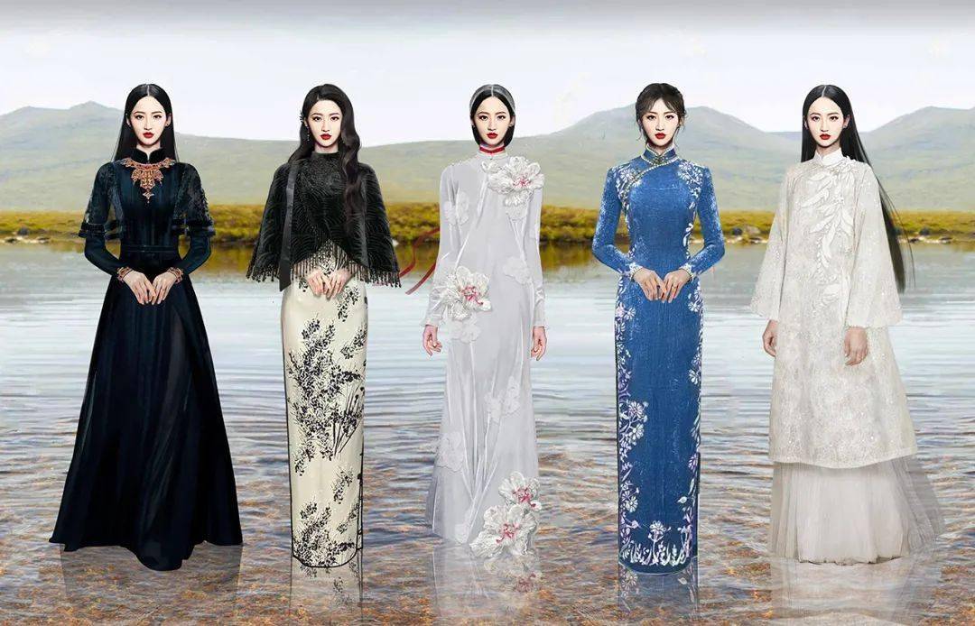 中国旗袍-服装设计效果图160款!插图10