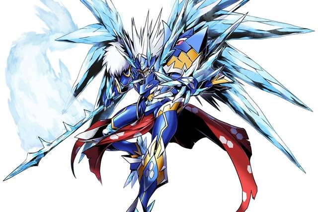 魔导碧晶兽只有能精通冰之魔法的"冰晶苍龙兽"才能