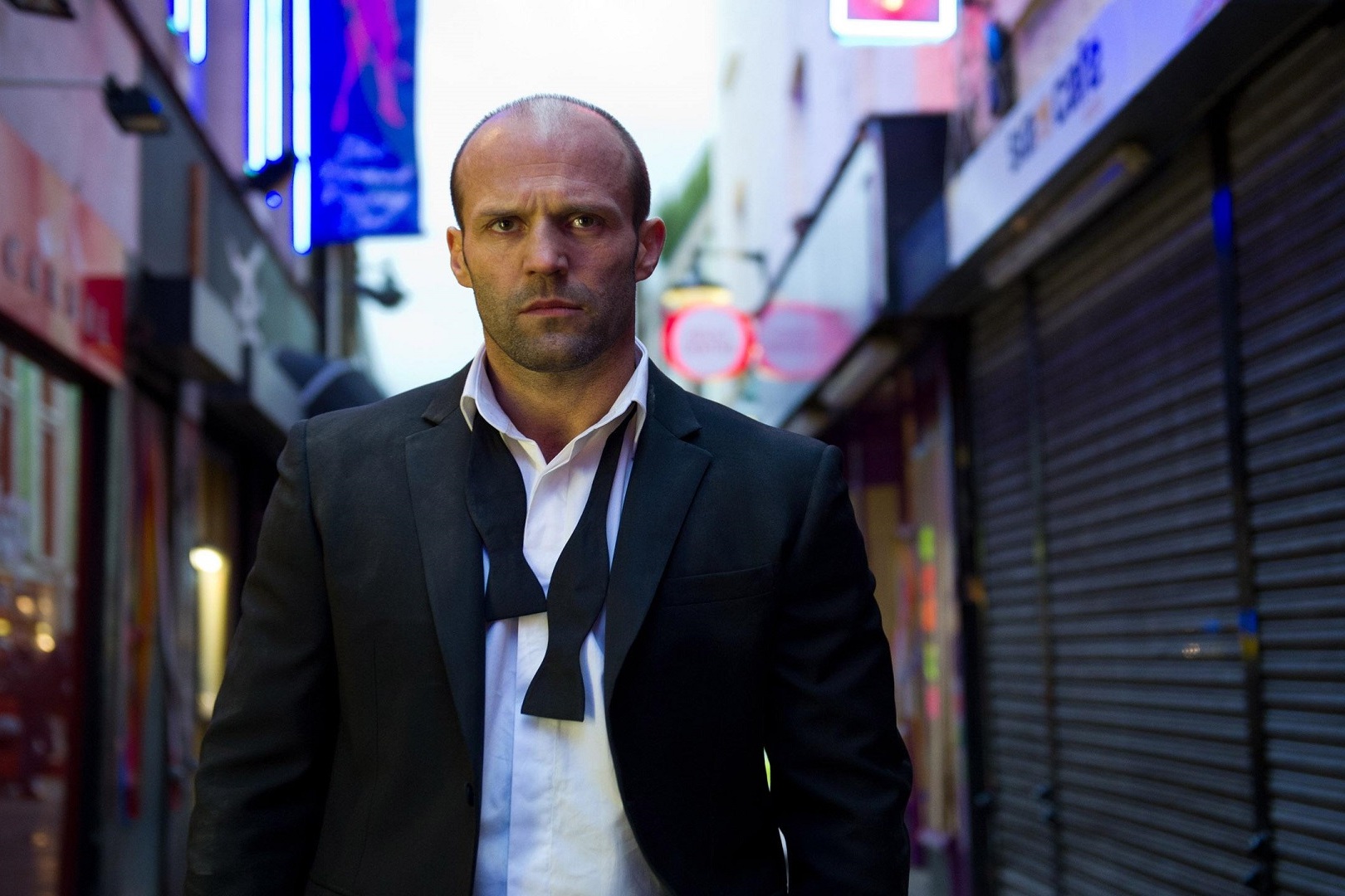 混剪杰森斯坦森高燃最厉害的西装暴徒光头杀手之一