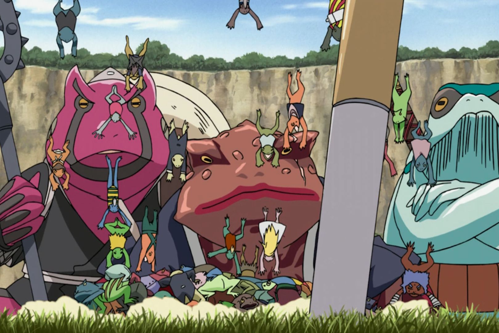 火影忍者妙木山最强的蛤蟆实力排行你认为哪只蛤蟆实力最强