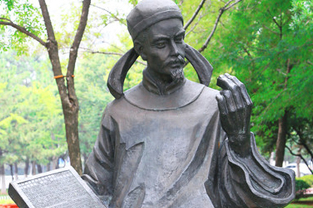 毕升人物雕像欣赏;了解印刷术领略历史文化底蕴