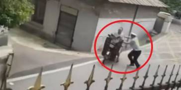 交警连推3次，将骑车男子推下斜坡？警方通报