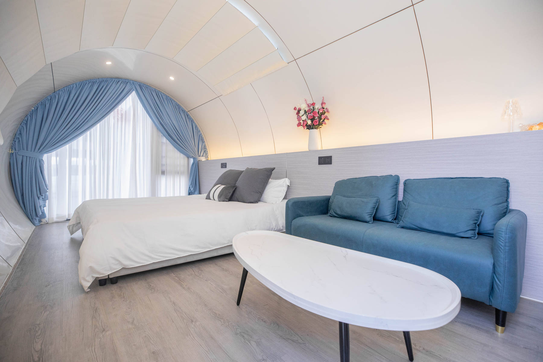 这样的太空舱民宿你想住多久